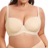 Sexy Women's Maximum Cleavage Underwire Push Up Plus Size Bra