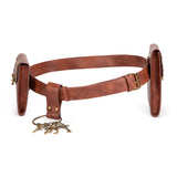 Steampunk Bags and Belts Kit Leather Rivet Thigh Belt Bag Accessories