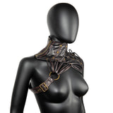 Steampunk Chest Armor Cape Bib Halloween Cosplay Dance Party Props for Party Cosplay