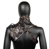 Steampunk Chest Armor Cape Bib Halloween Cosplay Dance Party Props for Party Cosplay