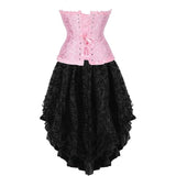 Steampunk Corset Skirt Party Showgirl Corsets Bustiers for Women