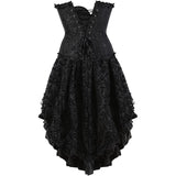 Steampunk Corset Skirt Party Showgirl Corsets Bustiers for Women
