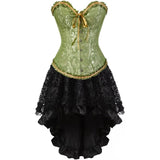 Steampunk Corset Skirt Party Showgirl Corsets Bustiers for Women