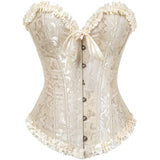 Steampunk Corset Skirt Party Showgirl Corsets Bustiers for Women