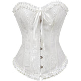 Steampunk Corset Skirt Party Showgirl Corsets Bustiers for Women