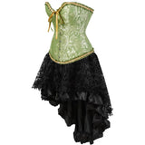 Steampunk Corset Skirt Party Showgirl Corsets Bustiers for Women