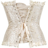Steampunk Corset Skirt Party Showgirl Corsets Bustiers for Women