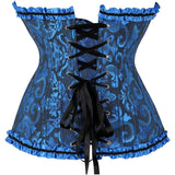 Steampunk Corset Skirt Party Showgirl Corsets Bustiers for Women