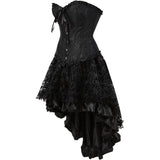 Steampunk Corset Skirt Party Showgirl Corsets Bustiers for Women