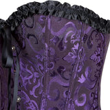 Steampunk Corset Skirt Party Showgirl Corsets Bustiers for Women
