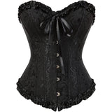 Steampunk Corset Skirt Party Showgirl Corsets Bustiers for Women