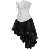 Steampunk Corset Skirt Party Showgirl Corsets Bustiers for Women