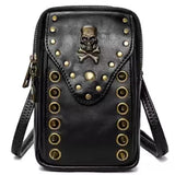 Steampunk Passport Wallets Neck Holder Cell Phone Purse Pouch