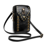 Steampunk Passport Wallets Neck Holder Cell Phone Purse Pouch