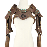 Steampunk Retro Clothes Medieval Costume Shawl Vintage Shoulder Armor Cosplay