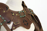 Steampunk Retro Clothes Medieval Costume Shawl Vintage Shoulder Armor Cosplay