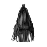 Steampunk Retro Medieval Gothic Fringe Bag Black Backpack