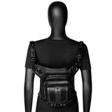 Gothic Steampunk Waist Bag Drop Leg Arm Bag Pack Waist Shoulder Fanny Pouch Bag