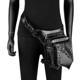 Steampunk Thigh Holster Retro Gothic Leather Shoulder Bag