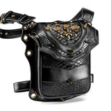 Steampunk Thigh Holster Retro Gothic Leather Shoulder Bag