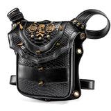 Steampunk Thigh Holster Retro Gothic Leather Shoulder Bag