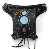 Steampunk Waist Pack Leather Shoulder Holster Purse Travel Pouch Bag
