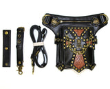 Gothic Steampunk Waist Bag Drop Leg Arm Bag Pack Waist Shoulder Fanny Pouch Bag