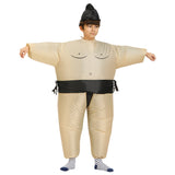 Sumo Wrestler Inflatable Costume Adult and Kid, Inflatable Sumo Blow up Costumes