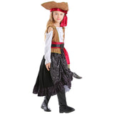 Toys Girls Deluxe Pirate Buccaneer Princess Dress for Kids Costume