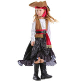 Toys Girls Deluxe Pirate Buccaneer Princess Dress for Kids Costume
