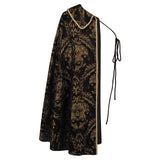 Tudor Cape Men Medieval Renaissance Costumes Noble Tudor King Costume Cape Ren Faire Half Shoulder Cloak