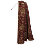 Tudor Cape Men Medieval Renaissance Costumes Noble Tudor King Costume Cape Ren Faire Half Shoulder Cloak