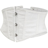 Underbust Corset Tops for Women Lace Up Waist Corset Underbust Renaissance Half Mini Waist Cincher