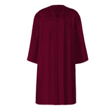 Unisex Matte Graduation Gown for High School Choir Robes for Church Judge Robes Costume