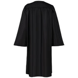 Unisex Matte Graduation Gown for High School Choir Robes for Church Judge Robes Costume