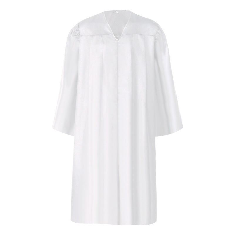Unisex Matte Graduation Gown for High School Choir Robes for Church Judge Robes Costume
