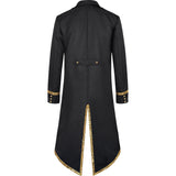 Unisex Steampunk Victorian Jacket Gothic Tailcoat Costume Vintage Tuxedo Viking Renaissance Pirate Halloween Coats