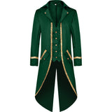Unisex Steampunk Victorian Jacket Gothic Tailcoat Costume Vintage Tuxedo Viking Renaissance Pirate Halloween Coats