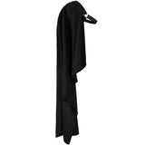 Vintage Medieval Half Shoulder Cloak Halloween Medieval Cosplay Costume with Adjustable Straps Gothic Half Cape for Men Women