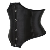 Waist Corset for Women Retro Lace-up Waist Cinch Belt Waspie for Halloween Costume