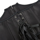 Waist Corset for Women Retro Lace-up Waist Cinch Belt Waspie for Halloween Costume