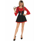 Woman's Adult Pirate Costume Girls Halloween Pirate Party Cosplay Fancy Dress