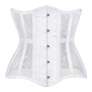 Women 14 Double Steel-Boned Longline Heavy Duty Waist Training Corsets Shaper