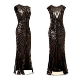 Women 1920S Gatsby Sequin Mermaid Formal Evening Dress