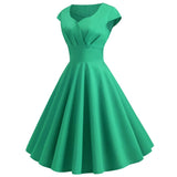 Women 1950s 1960s 1980s Retro Vintage Cocktail Party Swing Pink Prom Rockabilly Dresses