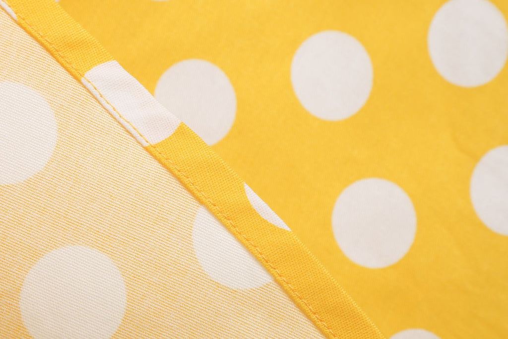 Women 1950s Vintage Short Sleeve Peter Pan Collar Polka Dot A Line Midi Summer Dress Cocktail Party Evening Prom Gown