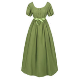 Women 60s Gothic Medieval Vintage Party Swing Dresses A-Line Dress