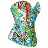 Women Corset Top Sexy Bustier Lingerie Waist Cincher Costume Tops