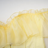 Women Corset Top with Lace Sleeve Sexy Bustier Lingerie Waist Cincher Costume Tops