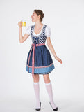 Women German Oktoberfest Costumes 3 Pcs Bavarian Dirndl Dresses